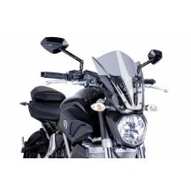 PUIG Naked New Generation Windshield Front High Impact Acrylic Husqvarna