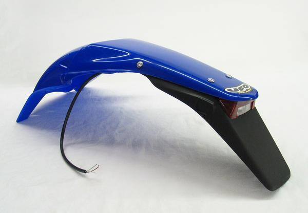 Enduro Rear Fender with Light White UFO KT04027-041