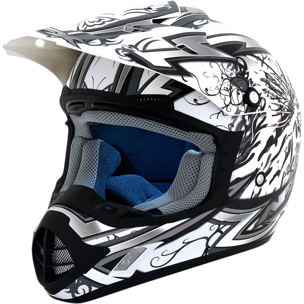 beach motorcycle helmet black and turquoise butterfly FX-17 Butterfly Helmets for sale in MIAMI, FL
