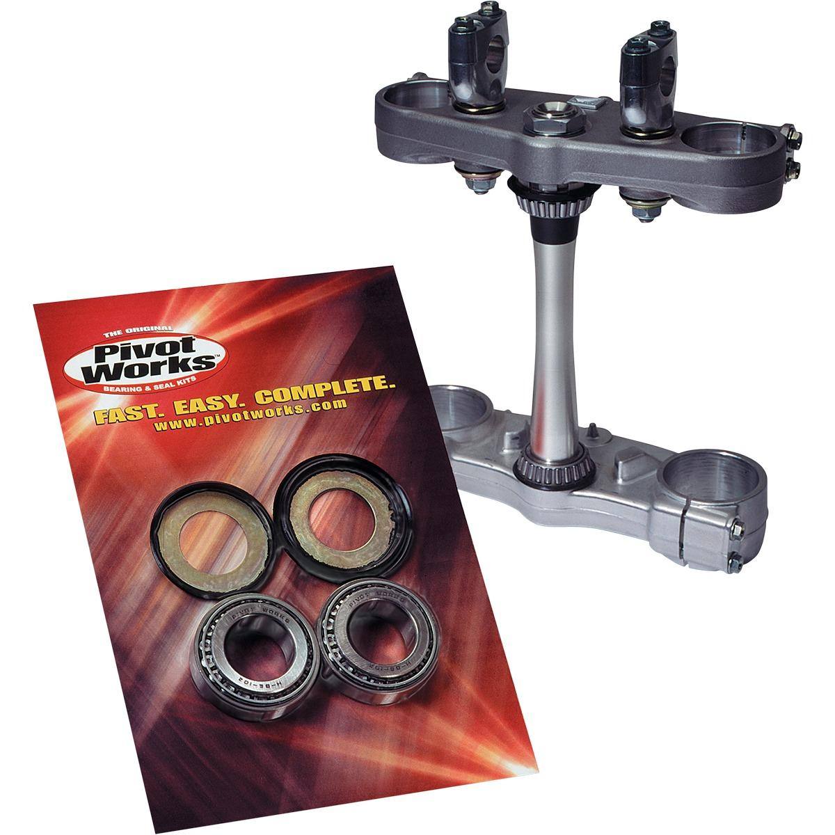 Wheel Bearing Kits For 2002 Honda TRX250TE FourTrax Recon ES~Pivot Works