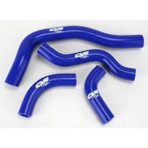 Fit 2008-2013 Yamaha Rhino 700 YXR700F Silicone Coolant Radiator Hose Kit Blue