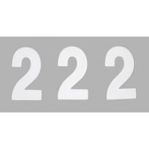 Factory Effex 04-2563 White 4 Pro Number Graphic Factory Effex 04-2563 White 4 Pro Number Graphic