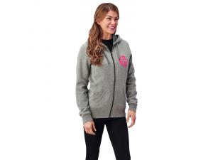 Retro Full Zip Womens Hoodie