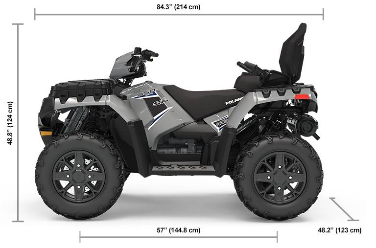 19 Polaris Industries Sportsman Touring 850 Sp Silver Pearl For Sale In La Crete Ab Polaris Parts Online La Crete Ab 780 928 3932