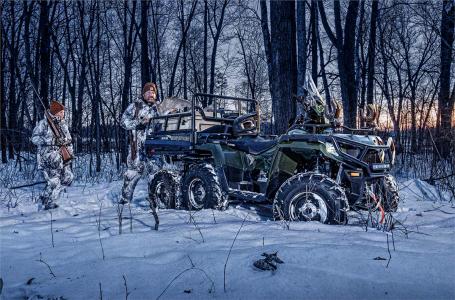 2019 Polaris SPORTSMAN 6X6 BIG BOSS 570 EPS SAGE GREEN - Photo 7
