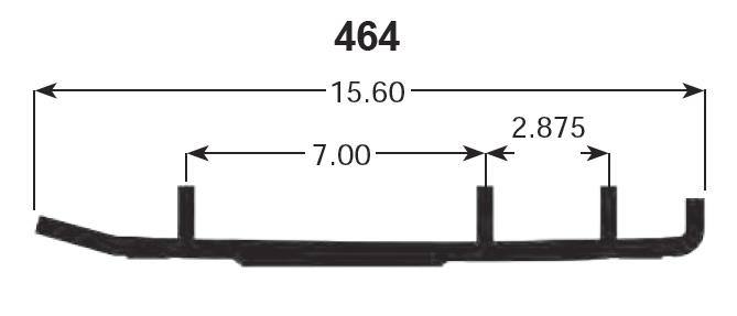 Defender Runners For 1998 Arctic Cat Cougar Mountain Cat~Sports Parts Inc.