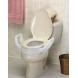 ELEVATED TOILET SEAT WITH ARMS