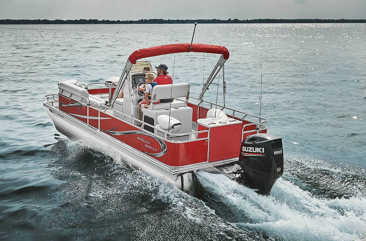 2020 Angler Qwest Pontoons 820 Fish for sale in Rexford, NY. Hyde's RV