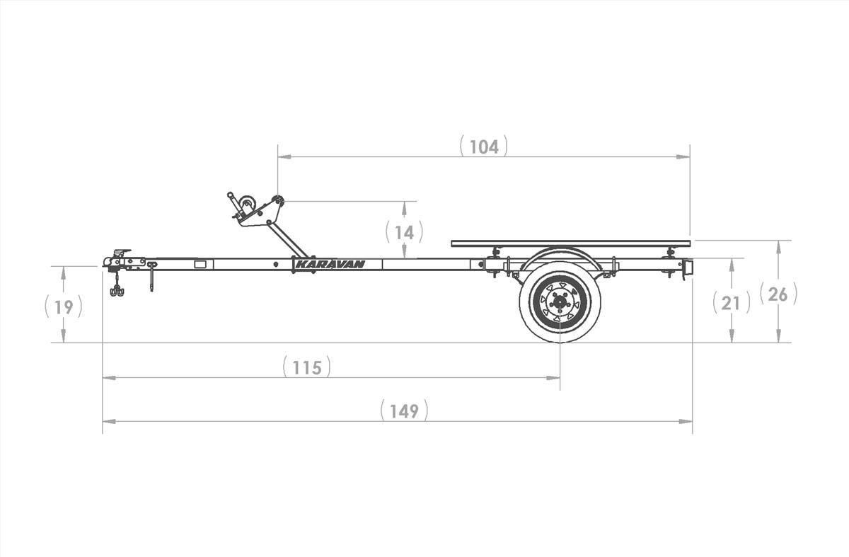 2020 Karavan Trailers WC-1250-86-GL Galvanized for sale in Squamish, BC. No Limits Motorsports Squamish, BC (604) 815-4444 Karavan Snowmobile Trailer Wiring Diagram No Limits Motorsports