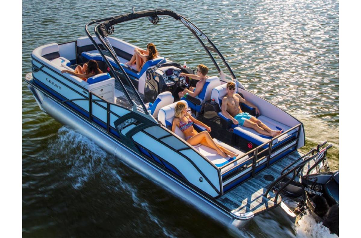 2022 Crest Pontoons Caribbean RS 230 SLS for sale in Indianapolis, IN