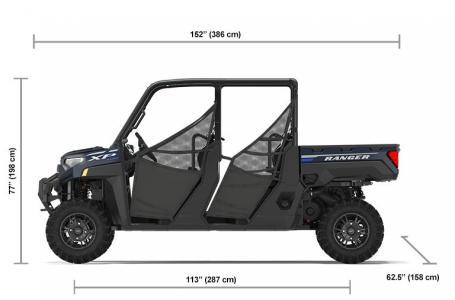 2023 Polaris RGR CREW XP 1000 PREM - AZURE CRYSTAL MET - Photo 3