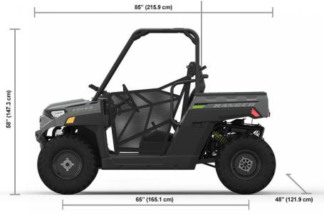 2023 Polaris RANGER 150 EFI Avalanche Gray - Photo 9