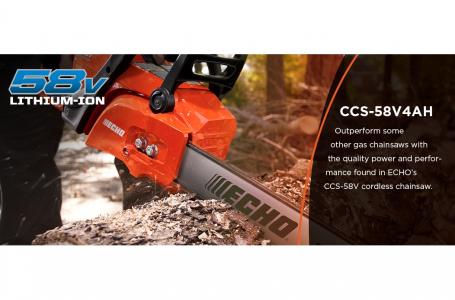 2022 ECHO CCS-58V with Battery
