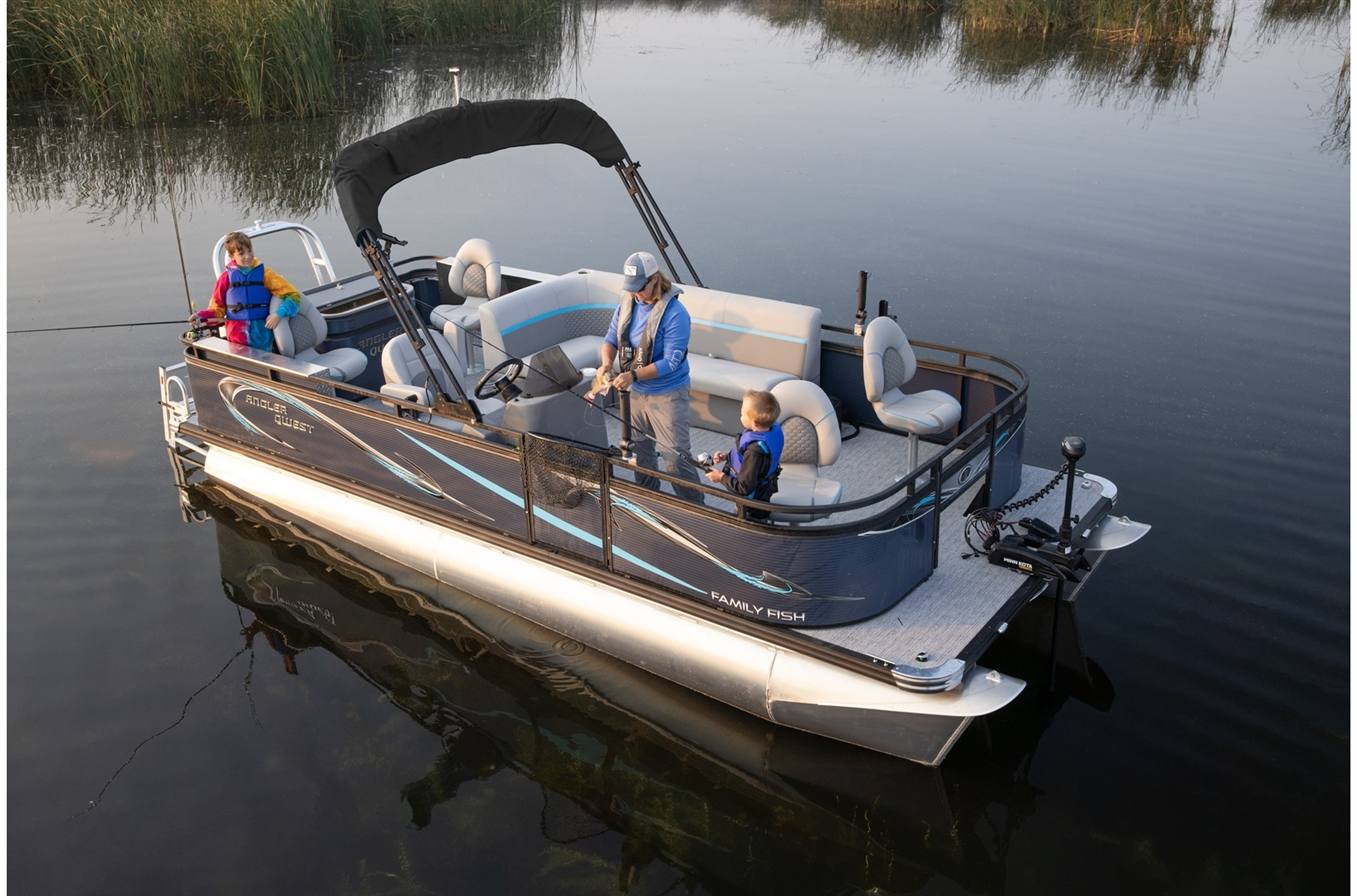 2022 Angler Qwest Pontoons 8524 Family Fish LT for sale in Harbor