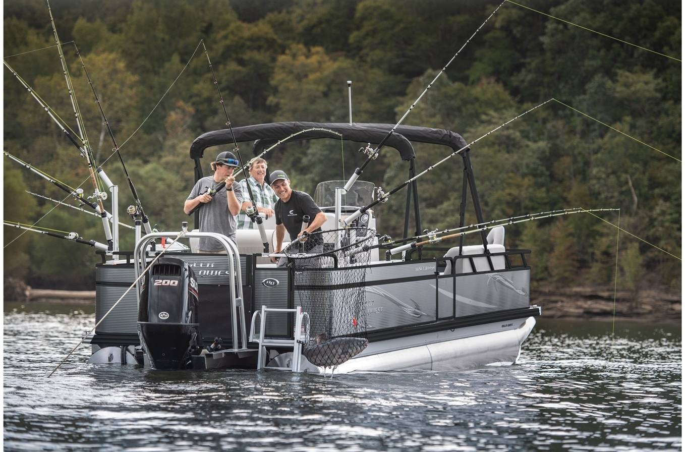 2022 Angler Qwest Pontoons 8522 Pro Catfish for sale in Mecosta, MI