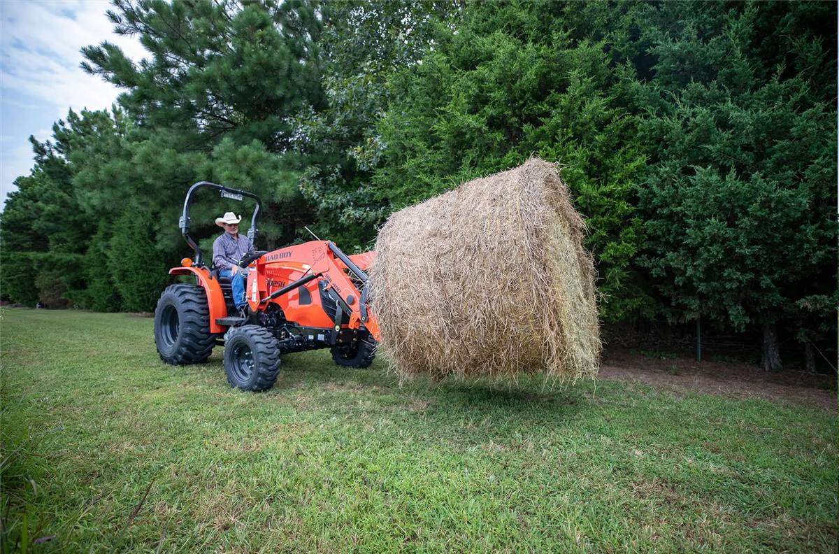 2022 Bad Boy Tractors 2 Prong 3 PT Hay Fork & Trailer Mover Combo for