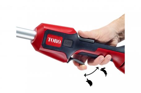 2023 Toro 60V MAX* Electric Battery 13" Brushless String Trimmer (51831) - Photo 7