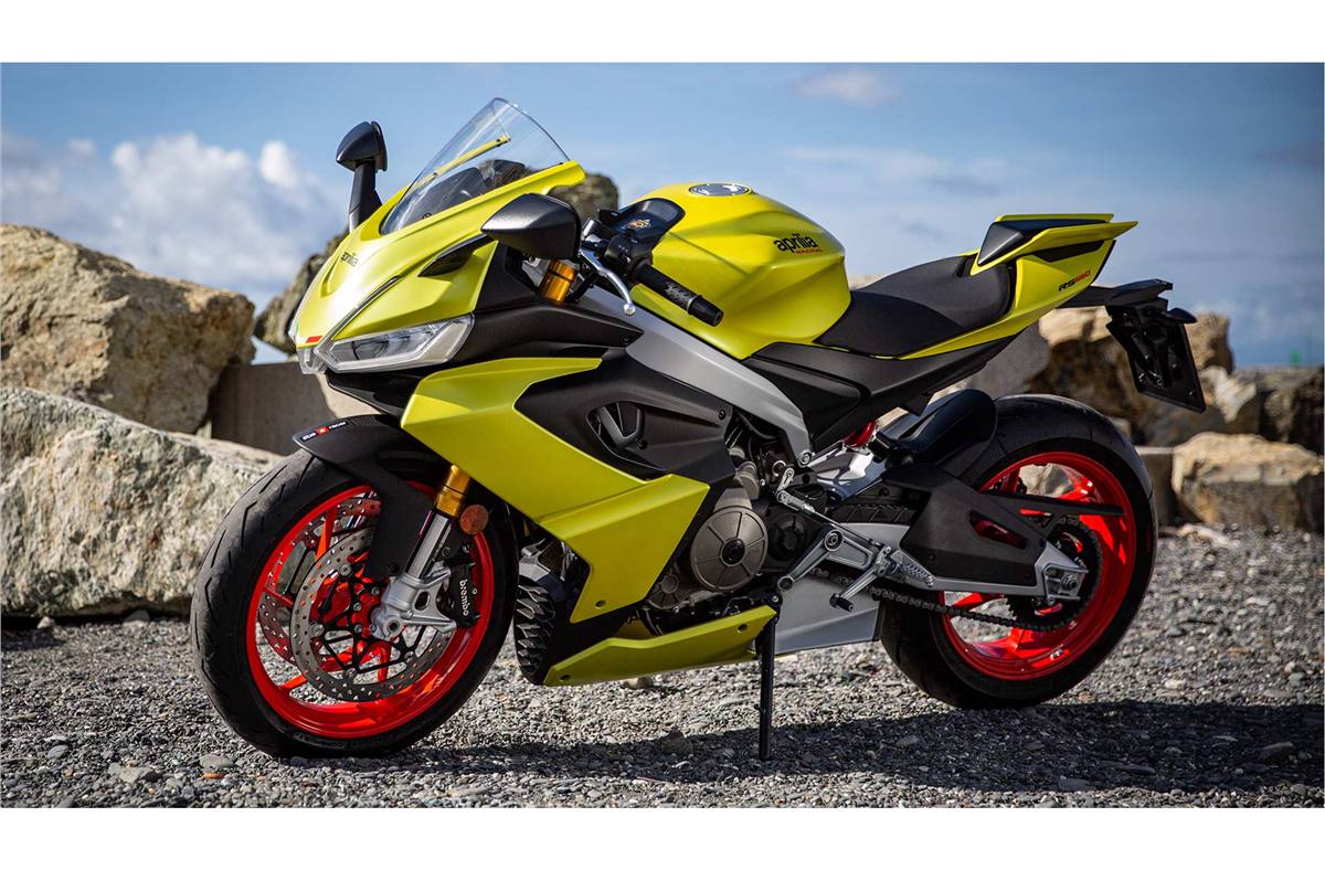 2023 Aprilia RS 660 Acid Gold for sale in PENINSULA, OH. STATE 8