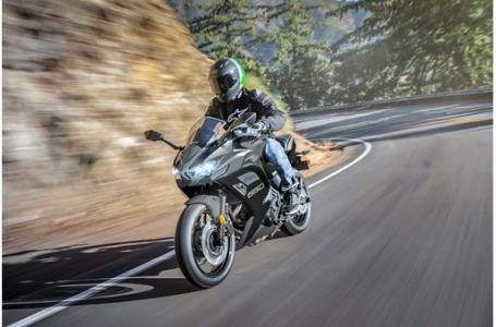 2024 Kawasaki Ninja® 650 - Metallic Matte Covert Green/Metallic Spark Black/Pearl Sand Khaki - Photo 6