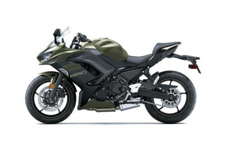 2024 Kawasaki Ninja® 650 - Metallic Matte Covert Green/Metallic Spark Black/Pearl Sand Khaki - Photo 12
