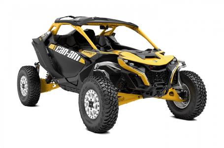 2024 Can-Am Maverick R X RS Smart- Shox 999T DCT Black & Yellow