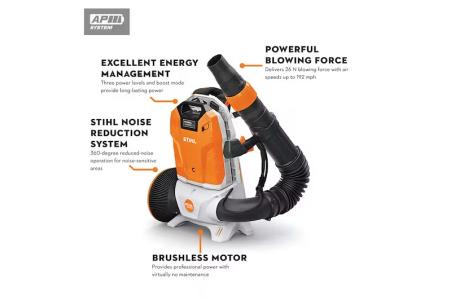 2024 STIHL BGA300 STIHL BACKPACK BLOWER - Photo 2