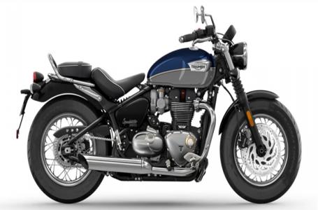 2025 Triumph Bonneville Speedmaster - Pacific Blue / Silver Ice