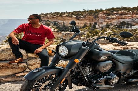 2025 Indian Motorcycle SPRINGFIELD DARK HORSE, BLACK SMOKE, 50S Dark Horse�� - Photo 9