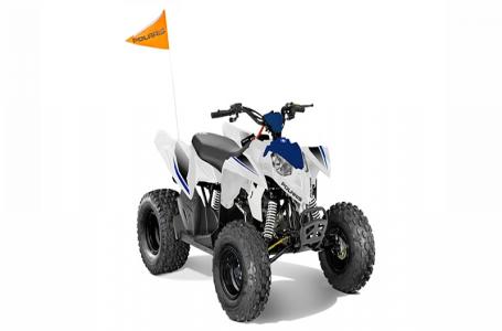2025 Polaris Outlaw® 110 EFI - BRIGHT WHITE / POLARIS BLUE (youth) - Photo 10