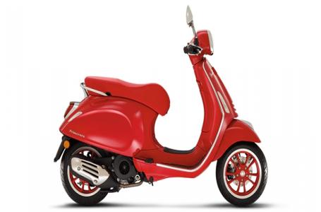 2025 Vespa Primavera Red 150 - Photo 2