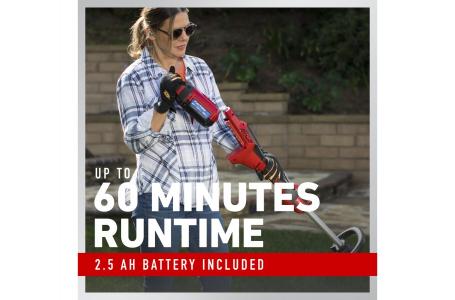 2025 Toro 51836 60V MAX* ELECTRIC BATTERY TRIMMER 2.5AH - Photo 4