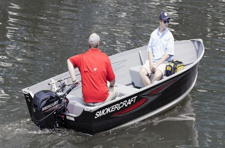 2025 Smoker craft Voyager 14 TS Split Seat
