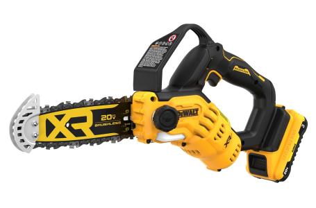 2025 DeWalt 20V MAX* 8 in. Brushless Cordless Pruning Chainsaw Kit with 3 Ah Battery (DCCS623L1)