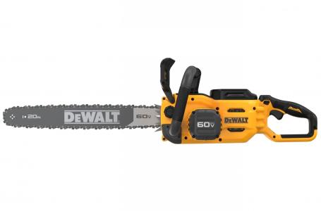 2025 DeWalt 60V MAX* Brushless Cordless 20 in. 4.0Ah Chainsaw Kit (DCCS677Y1) - Photo 2