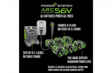2025 EGO EGO TR6 LAWN TRACTOR (6) 6AH BATTERIES - Photo 9