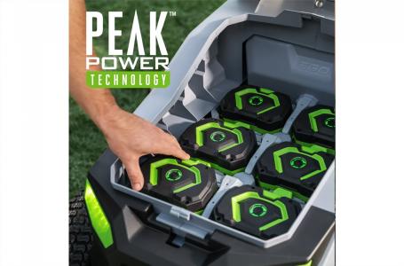2025 EGO EGO TR6 LAWN TRACTOR (6) 6AH BATTERIES - Photo 3