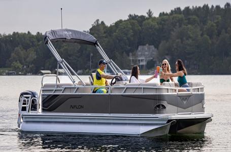 New 2026 Avalon Venture Quad Lounge - 19 FT w/ 60HP Mercury