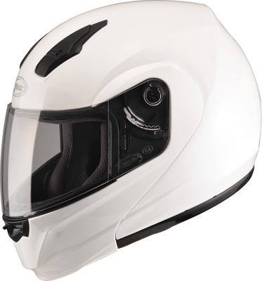 Pearl White X-Large G104087 GMAX MD04 Modular Mens Street Motorcycle Helmet