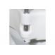 2-IN-1 LOCK RAISED TOILET SEAT W/ REMOVEABLE ARM