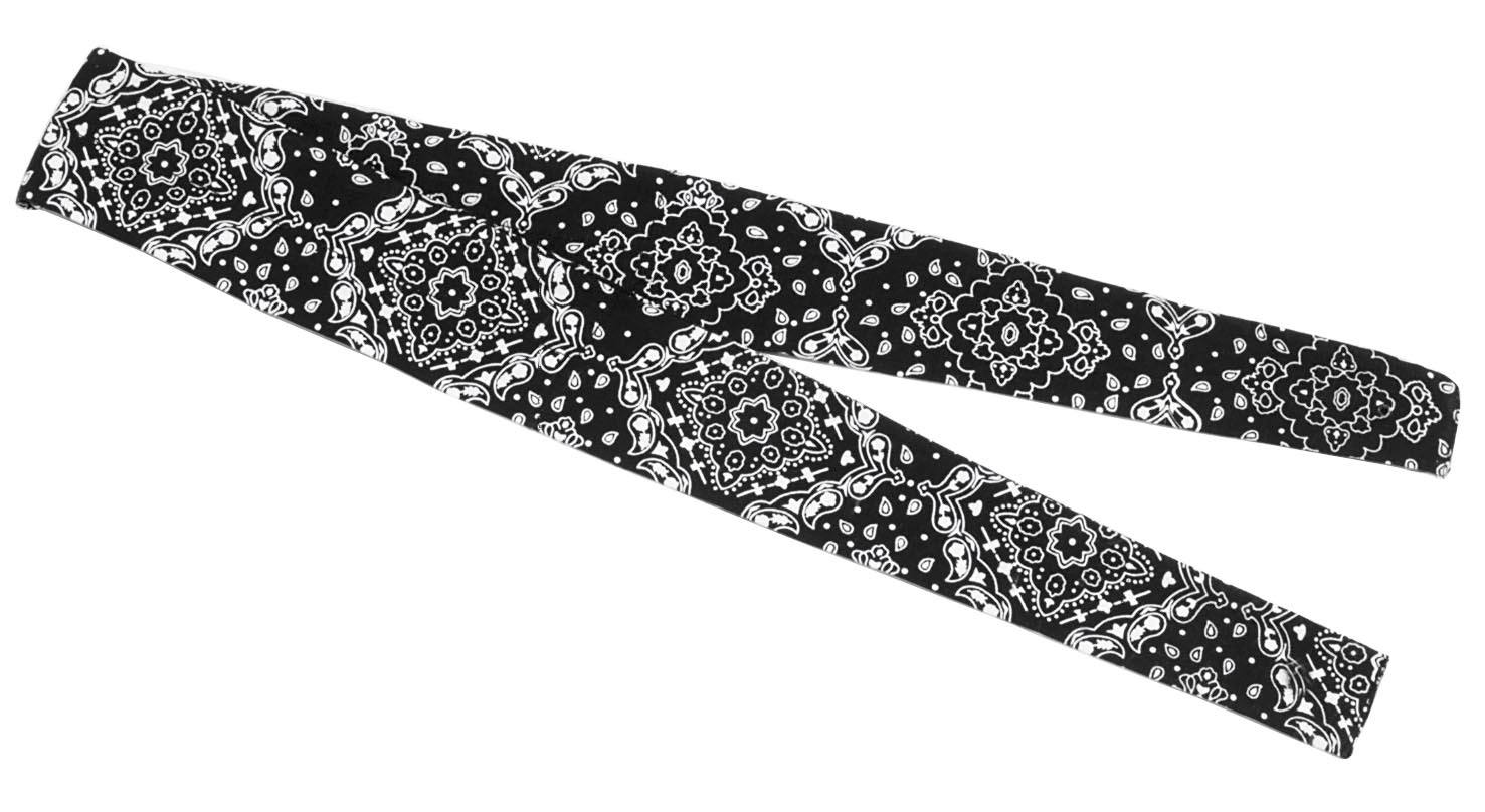 Zan Headgear Cooldana Black//White Flag DC219