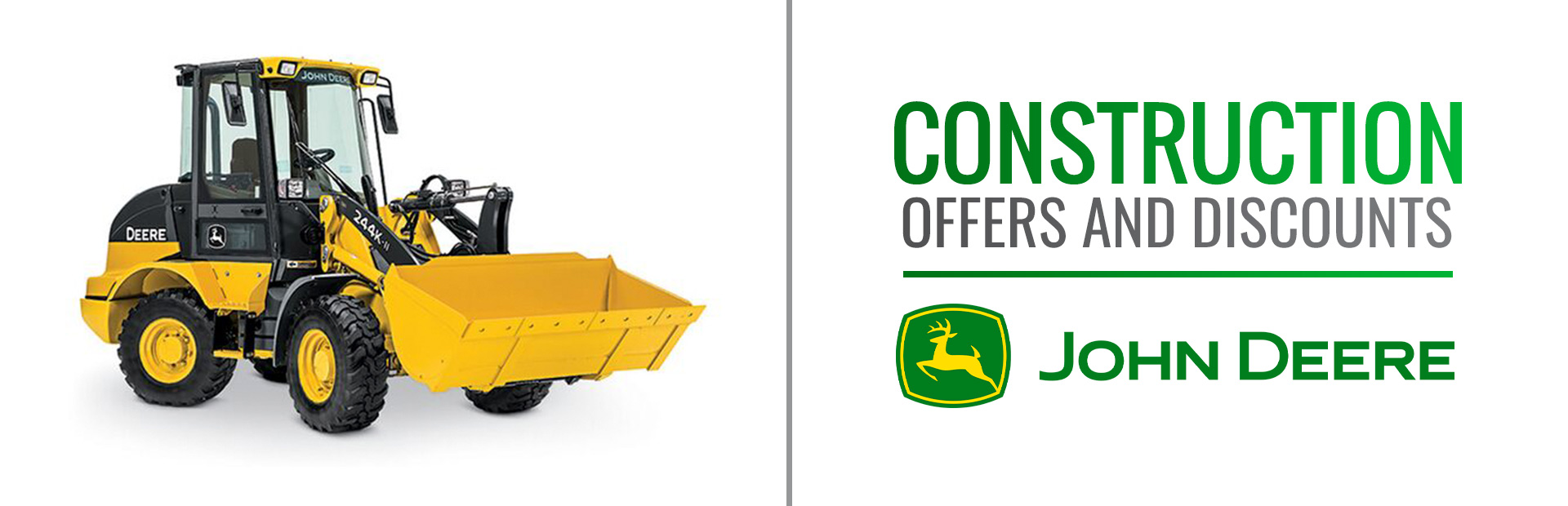 John Deere Construction Falls Farm and Garden Equipment Co. Hudson