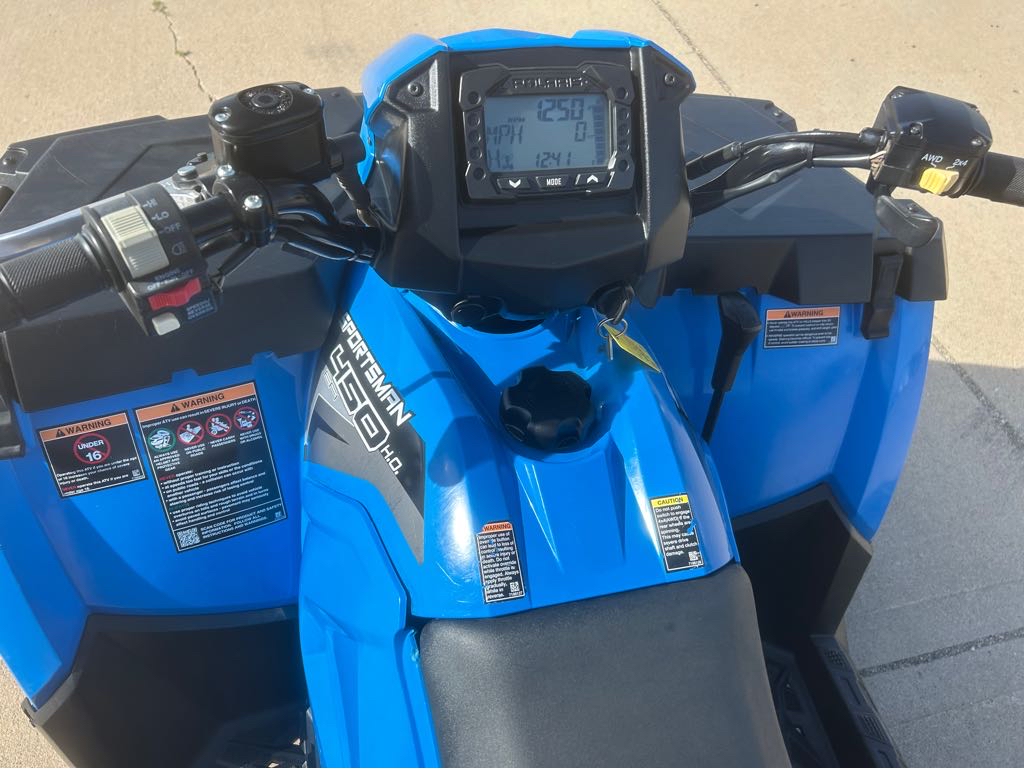2018 Polaris SPORTSMAN 450 HO VELOCITY BLUE - Photo 9