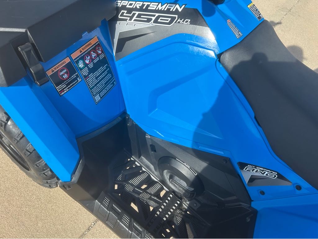2018 Polaris SPORTSMAN 450 HO VELOCITY BLUE - Photo 10
