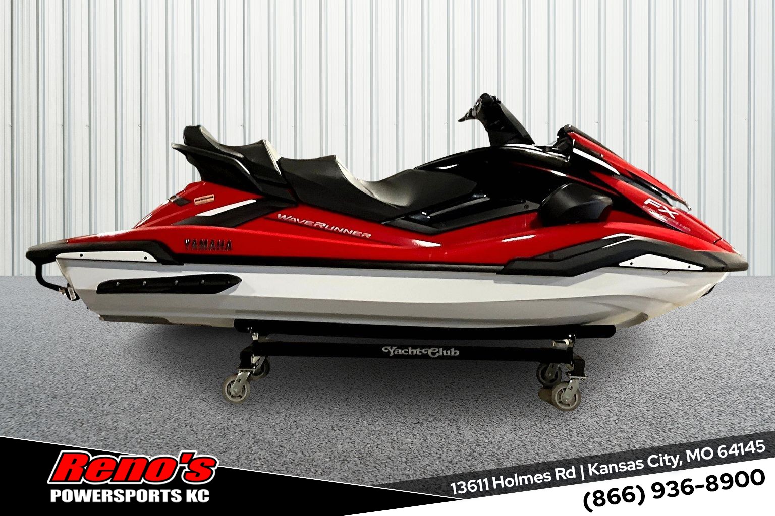 2026 Yamaha FX CRUISER HO W/AUDIO-TORCH RED/WHITE - Photo 2
