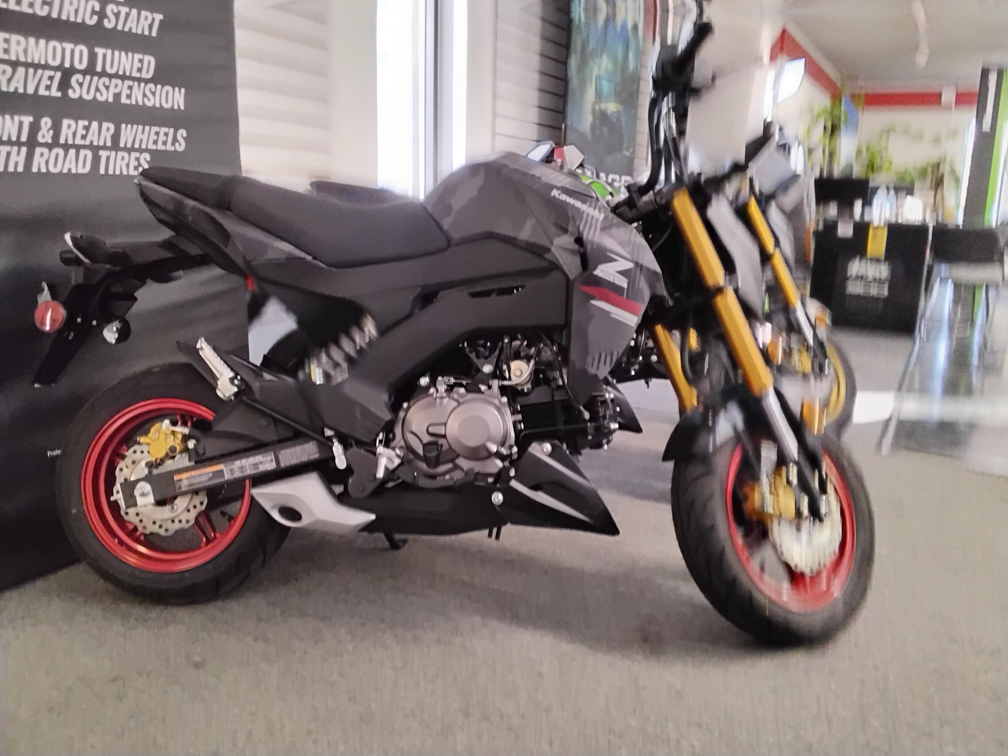 2024 Kawasaki Z125 PRO Base - Photo 2