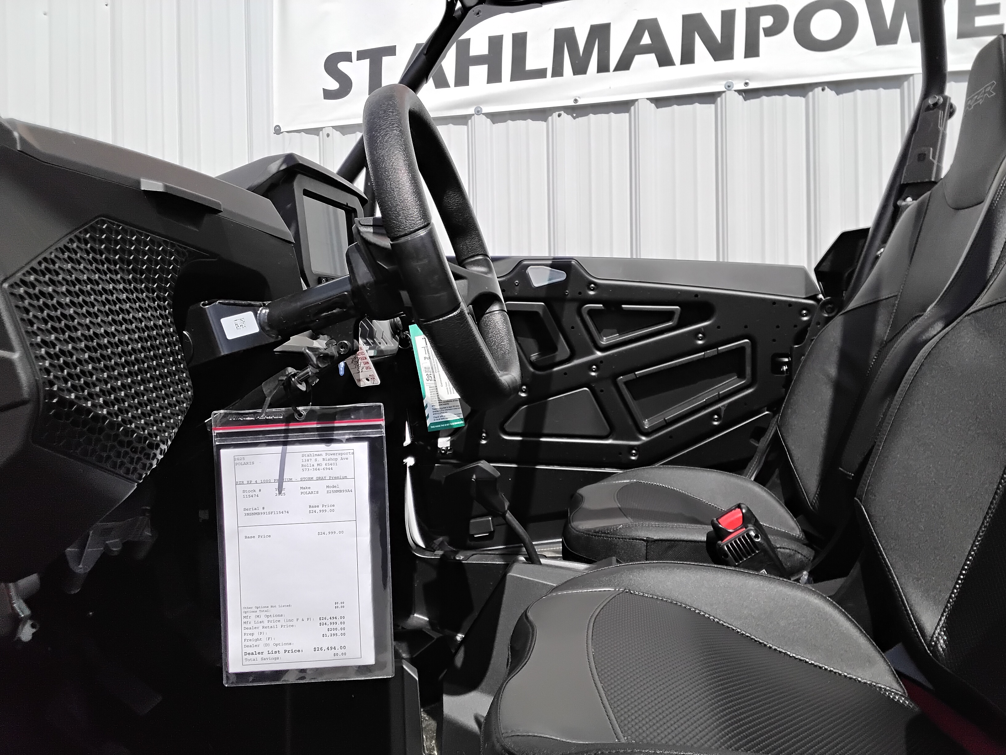 2025 Polaris RZR XP 4 1000 PREMIUM - STORM GRAY Premium - Photo 4