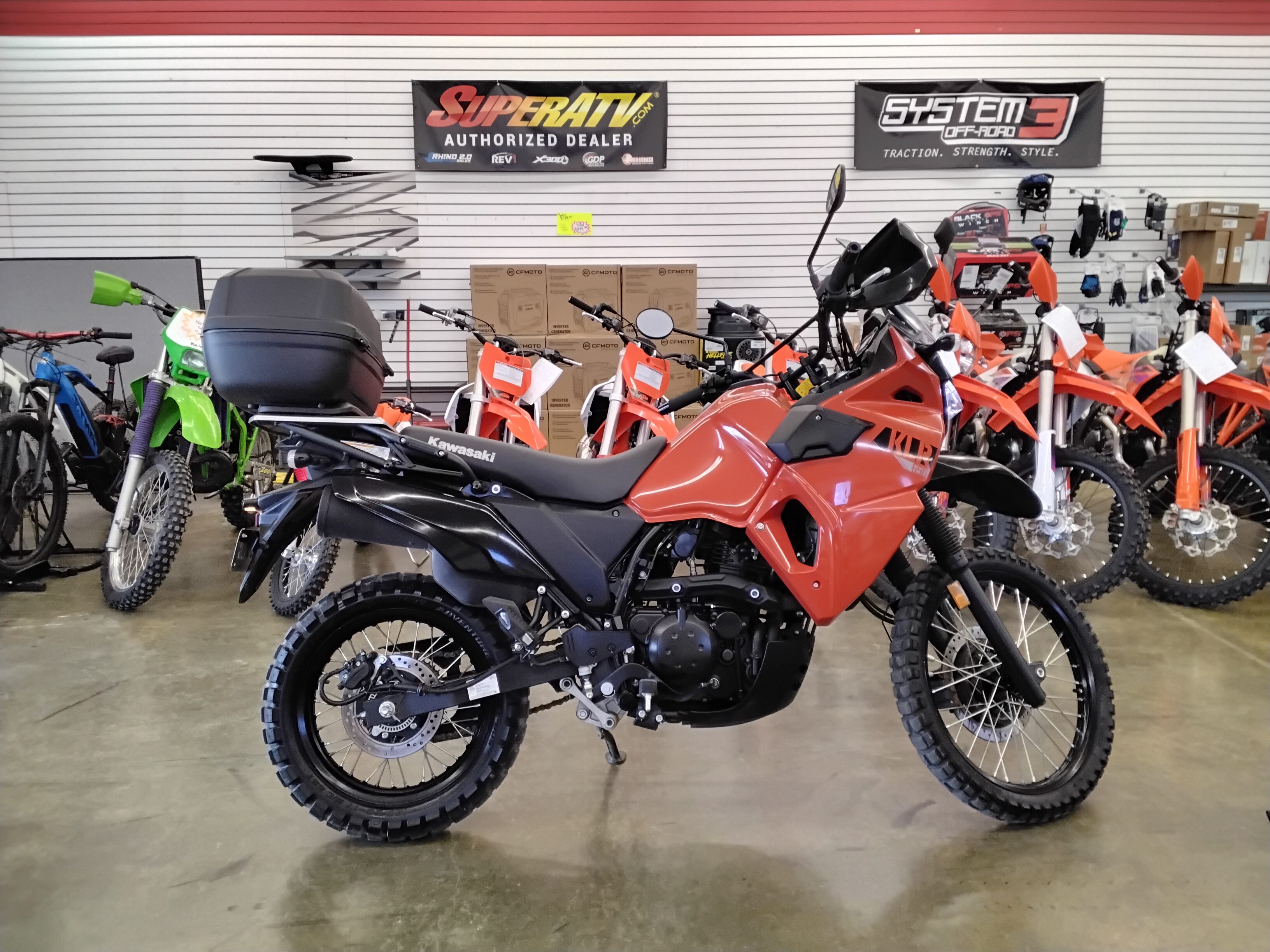 2022 Kawasaki KLR 650 Traveler ABS