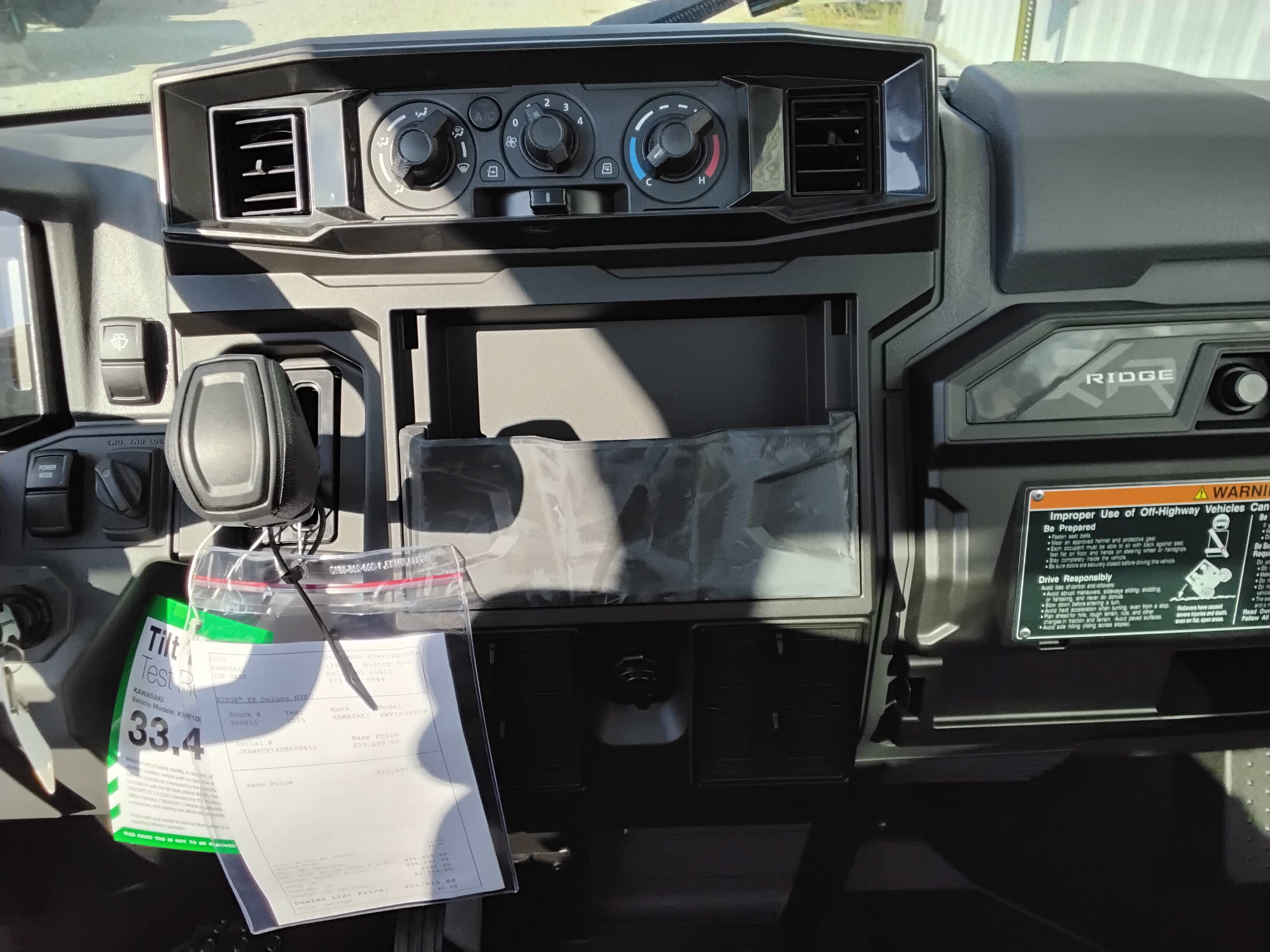 2025 Kawasaki RIDGE® XR Deluxe HVAC - Photo 6
