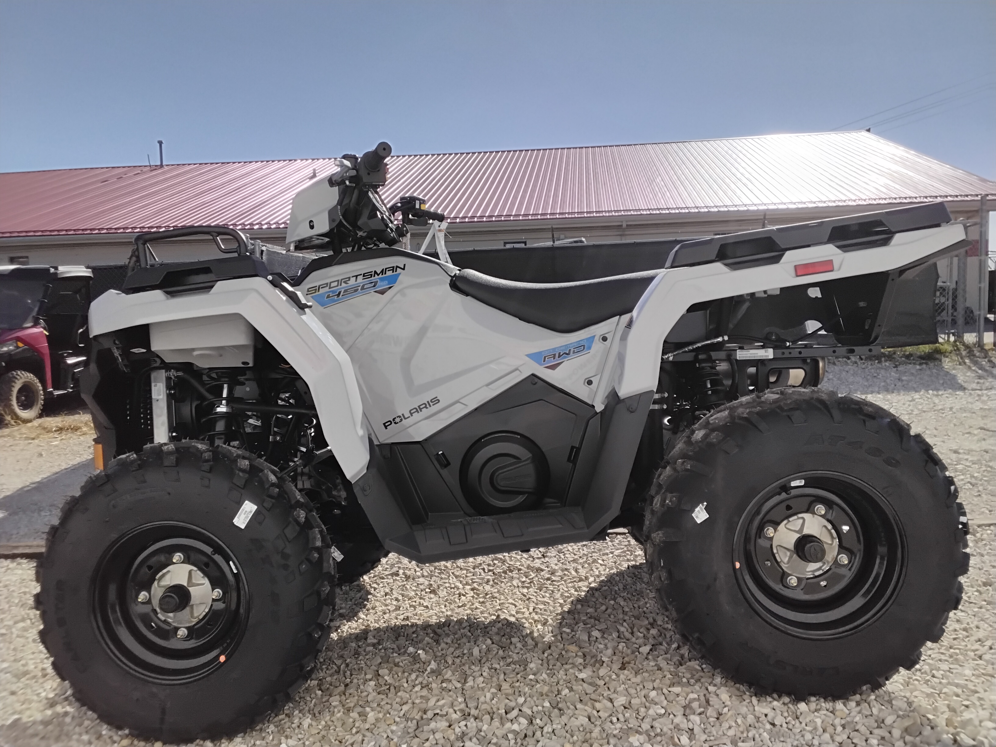 2026 Polaris SPORTSMAN 450 H.O. GHOST GRAY CA Base - Photo 11