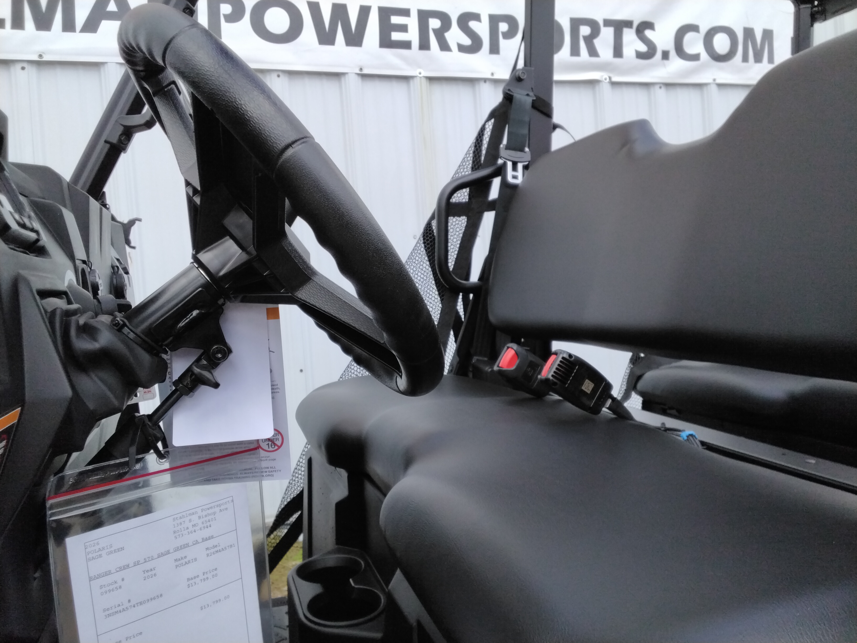 2026 Polaris RANGER CREW SP 570 SAGE GREEN CA Base - Photo 5